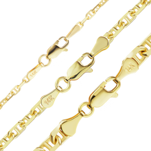 Load image into Gallery viewer, Arthur Ave. Anchor Anklet in 14K Yellow Gold
