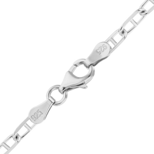 Load image into Gallery viewer, Arthur Ave. Anchor Chain Necklace in Sterling Silver

