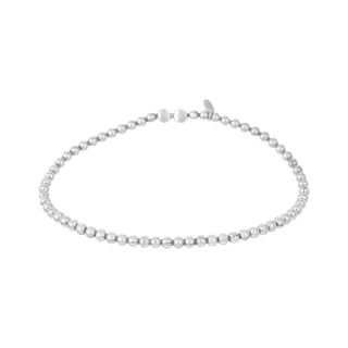 FAO Schwarz Bead Bracelet in Sterling Silver