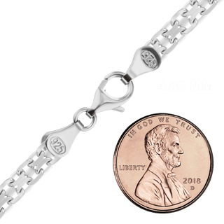 Broome St. Bizmark Chain Bracelet in Sterling Silver