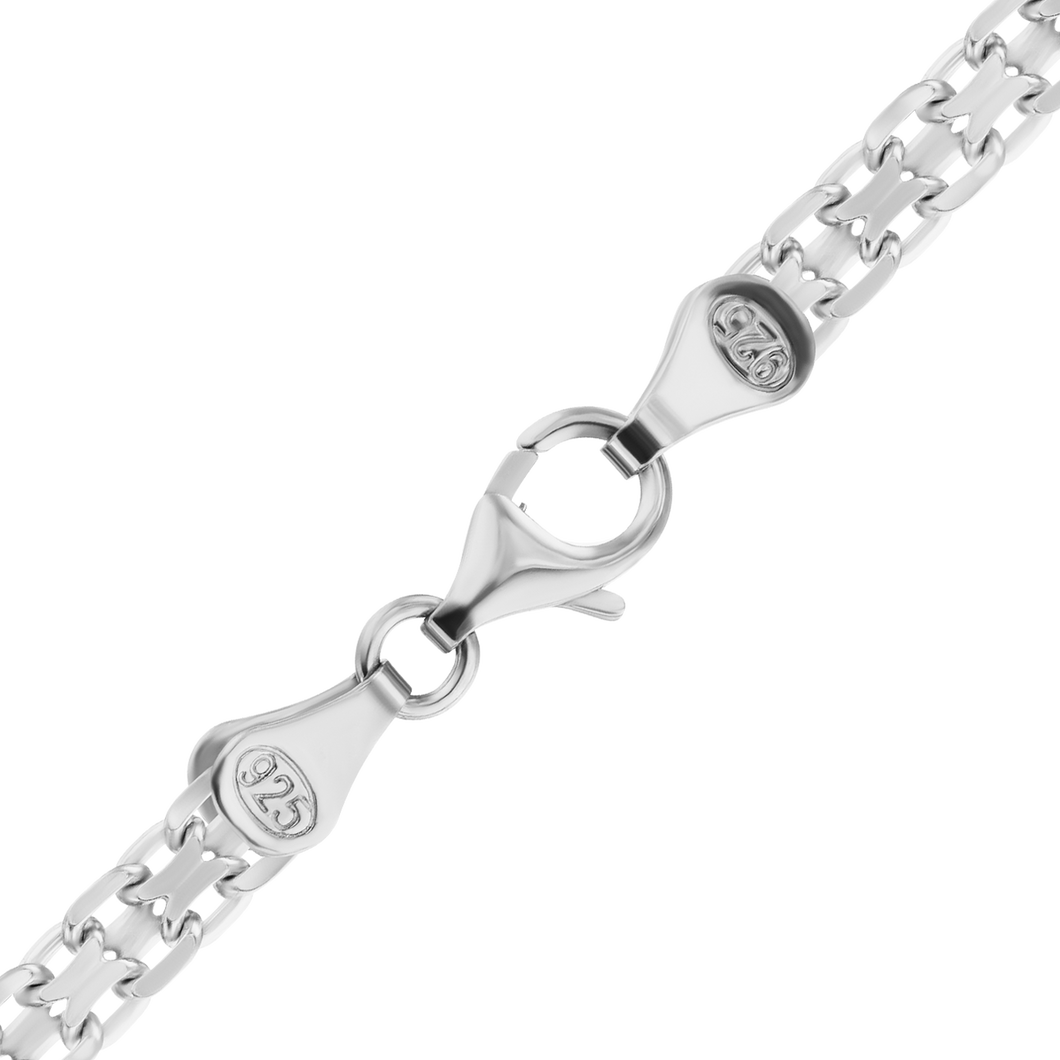 Broome St. Bizmark Chain Bracelet in Sterling Silver