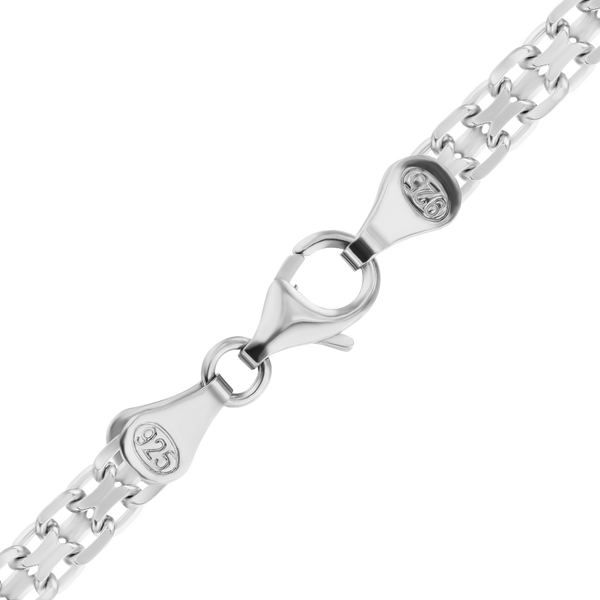 Broome St. Bizmark Chain Necklace in Sterling Silver