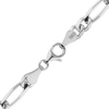Fulton St. Figaro Chain Bracelet in Sterling Silver