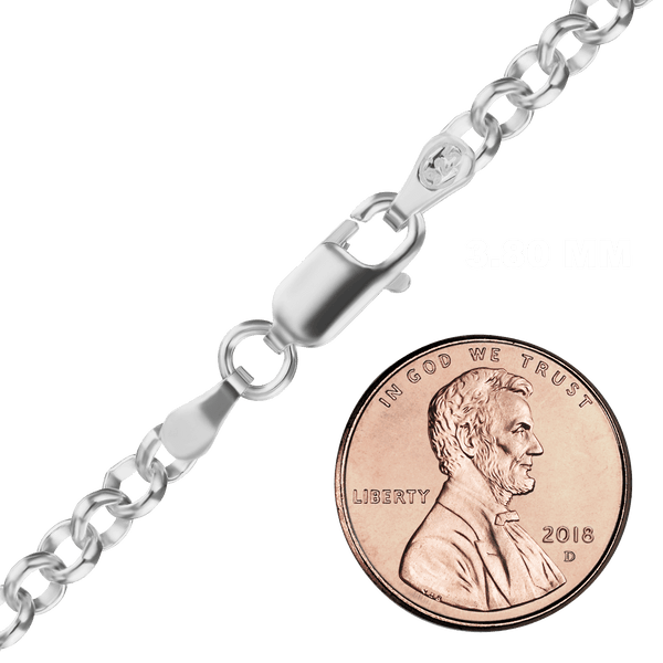 Soho Rolo Chain Bracelet in Sterling Silver