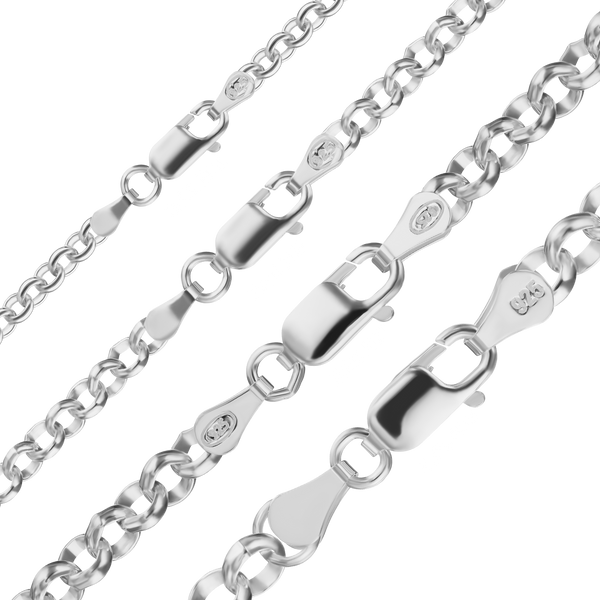 Soho Rolo Chain Bracelet in Sterling Silver