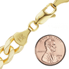 Bowery Curb Anklet in 14K Yellow Gold