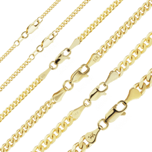 Load image into Gallery viewer, Bowery Curb Necklace in 14K Yellow Gold
