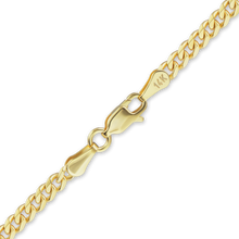 Load image into Gallery viewer, Bowery Curb Anklet in 18K Yellow Gold
