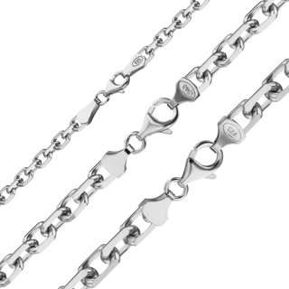 Delancey St. Diamond Cut Cable Chain Bracelet in Sterling Silver