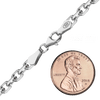 Delancey St. Diamond Cut Cable Chain Bracelet in Sterling Silver