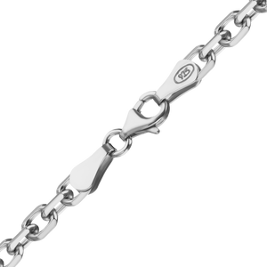 Delancey St. Diamond Cut Cable Chain Bracelet in Sterling Silver