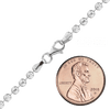 Broadway Bead Chain Bracelet in Sterling Silver