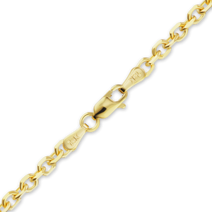 Delancey St. Diamond Cut Cable Bracelet in 14K Yellow Gold