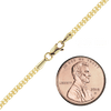 Diamond District Bizmark Anklet in 14K Yellow Gold