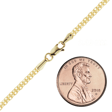Load image into Gallery viewer, Diamond District Bizmark Necklace in 14K Yellow Gold
