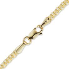 Load image into Gallery viewer, Diamond District Double Bizmark Bracelet in 14K Yellow Gold
