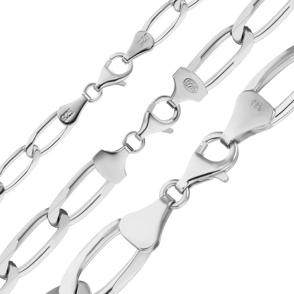 East Bowery Curb Chain Bracelet in Sterling Silver