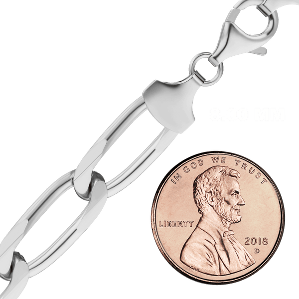 East Bowery Curb Chain Necklace in Sterling Silver