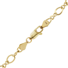 Load image into Gallery viewer, Frederick Douglass Blvd. Figure Eight Anklet in 14K Yellow Gold

