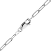 Foley Square Flat Textured Cable Chain Necklace in Sterling Silver