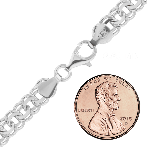 Grand St. Garibaldi Chain Bracelet in Sterling Silver