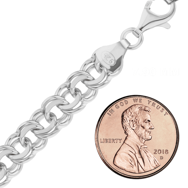 Grand St. Garibaldi Chain Necklace in Sterling Silver