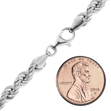 Load image into Gallery viewer, Riverside Blvd. Rope Bracelet in Sterling Silver
