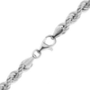 Riverside Blvd. Rope Chain Necklace in Sterling Silver