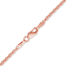 Load image into Gallery viewer, Chelsea Cable Anklet in 18K Rose Gold
