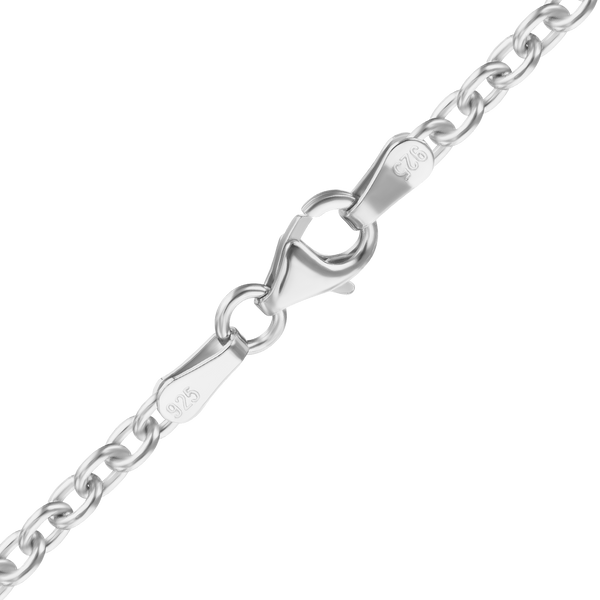 Chelsea Cable Chain Bracelet in Sterling Silver