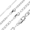 Hester St. Heavy Textured Cable Chain Necklace in Sterling Silver