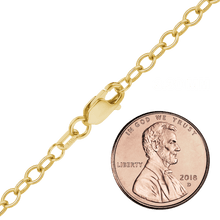 Load image into Gallery viewer, Clinton St. Cable Anklet in 18K Yellow Gold
