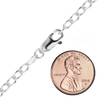 Clinton St. Cable Chain Necklace in Sterling Silver