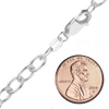Clinton St. Cable Chain Necklace in Sterling Silver