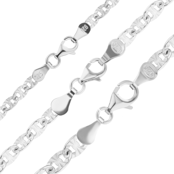 Mulberry St. Mariner Cable Chain Bracelet in Sterling Silver
