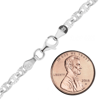 Mulberry St. Mariner Cable Chain Bracelet in Sterling Silver