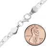Mulberry St. Mariner Cable Chain Necklace in Sterling Silver