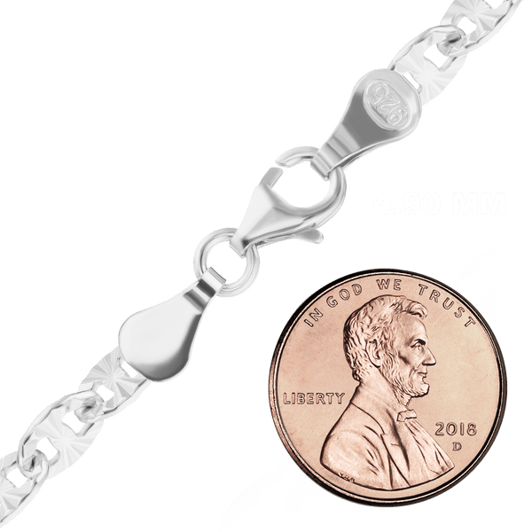 Mulberry St. Mariner Cable Chain Bracelet in Sterling Silver