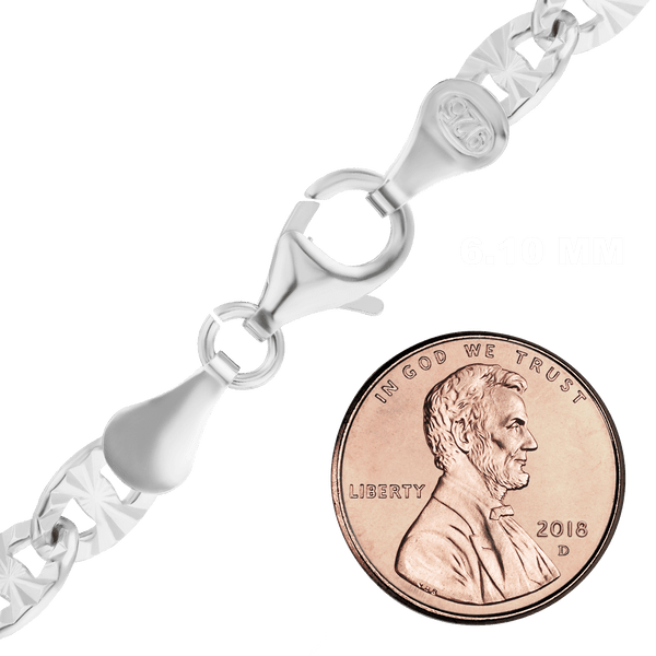 Mulberry St. Mariner Cable Chain Necklace in Sterling Silver