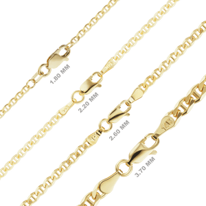 Madison Ave. Mariner Anklet in 18K Yellow Gold