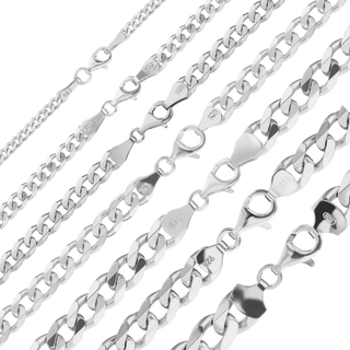 Bowery Curb Chain Bracelet in Sterling Silver