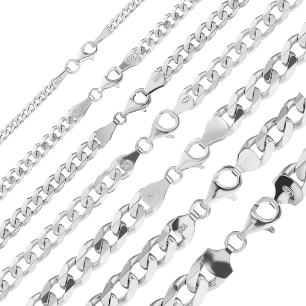 Bowery Curb Chain Bracelet in Sterling Silver