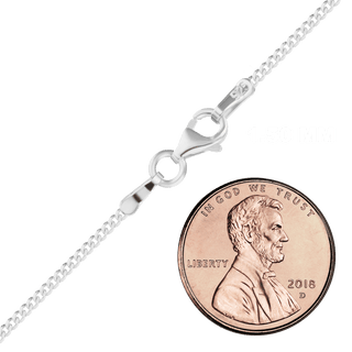 Bowery Curb Chain Necklace in Sterling Silver