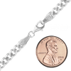 Bowery Curb Chain Necklace in Sterling Silver