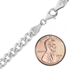 Bowery Curb Chain Necklace in Sterling Silver