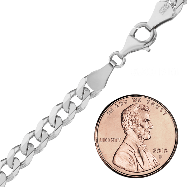 Bowery Curb Chain Necklace in Sterling Silver