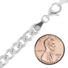 Bowery Curb Chain Necklace in Sterling Silver