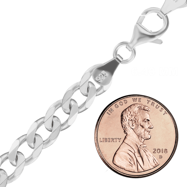 Bowery Curb Chain Necklace in Sterling Silver