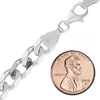 Bowery Curb Chain Bracelet in Sterling Silver