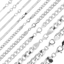 Load image into Gallery viewer, Bowery Curb Chain Necklace in Sterling Silver
